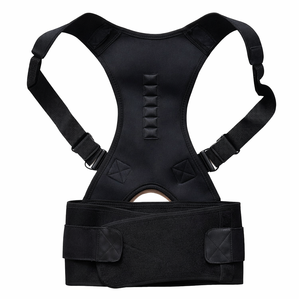 Back Posture Corrector - Adjustable Support Brace for Men & Women
