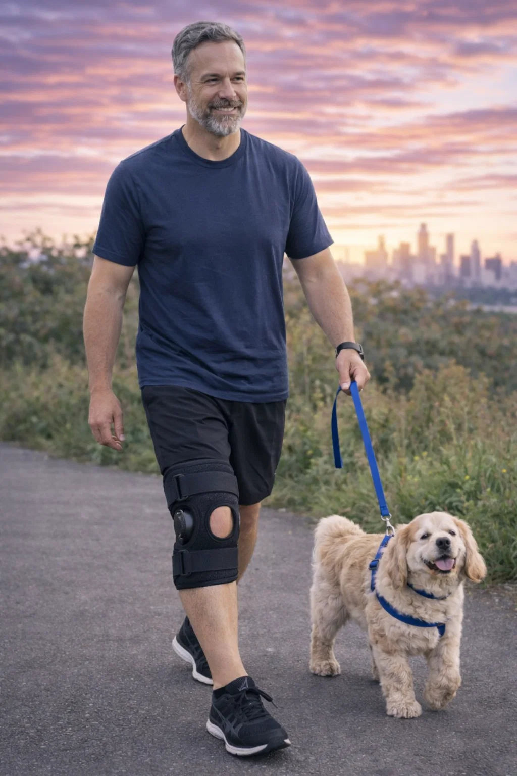 Knee Recovery Steel Brace